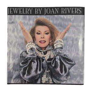 Jewelry by Joan Rivers Hardcover Book Fashion Icon Collectible 1995 1st Edition